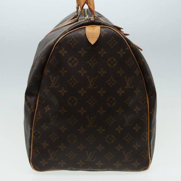 LOUIS VUITTON Monogram Keepall 60 Boston Bag M41422 LV Auth 85278 - Picture 4 of 16